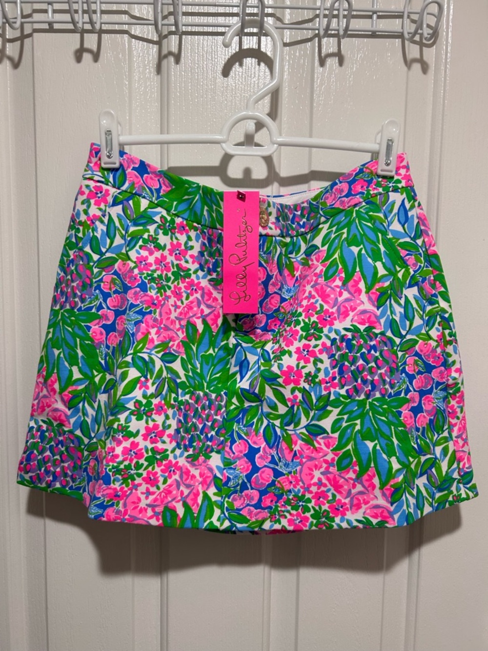 Lilly Pulitzer Colette Knit Skort - Cherry On Top - size 2 NWT